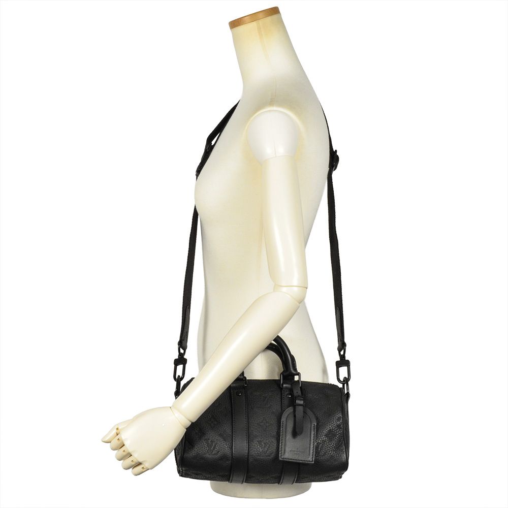 ルイヴィトン LOUIS VUITTON キーポル バンドリエール25 ミニボストン