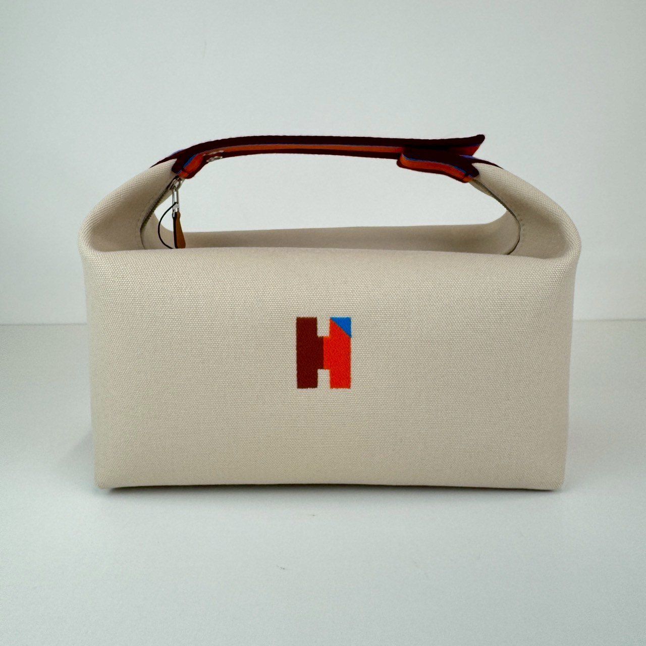 HERMES エルメス BRIDE A BRAC H PAVILLON CASE GM ポーチ ブリッド ア ブラック Hパヴィヨン GM Natural ナチュラル 綿 ポーチ