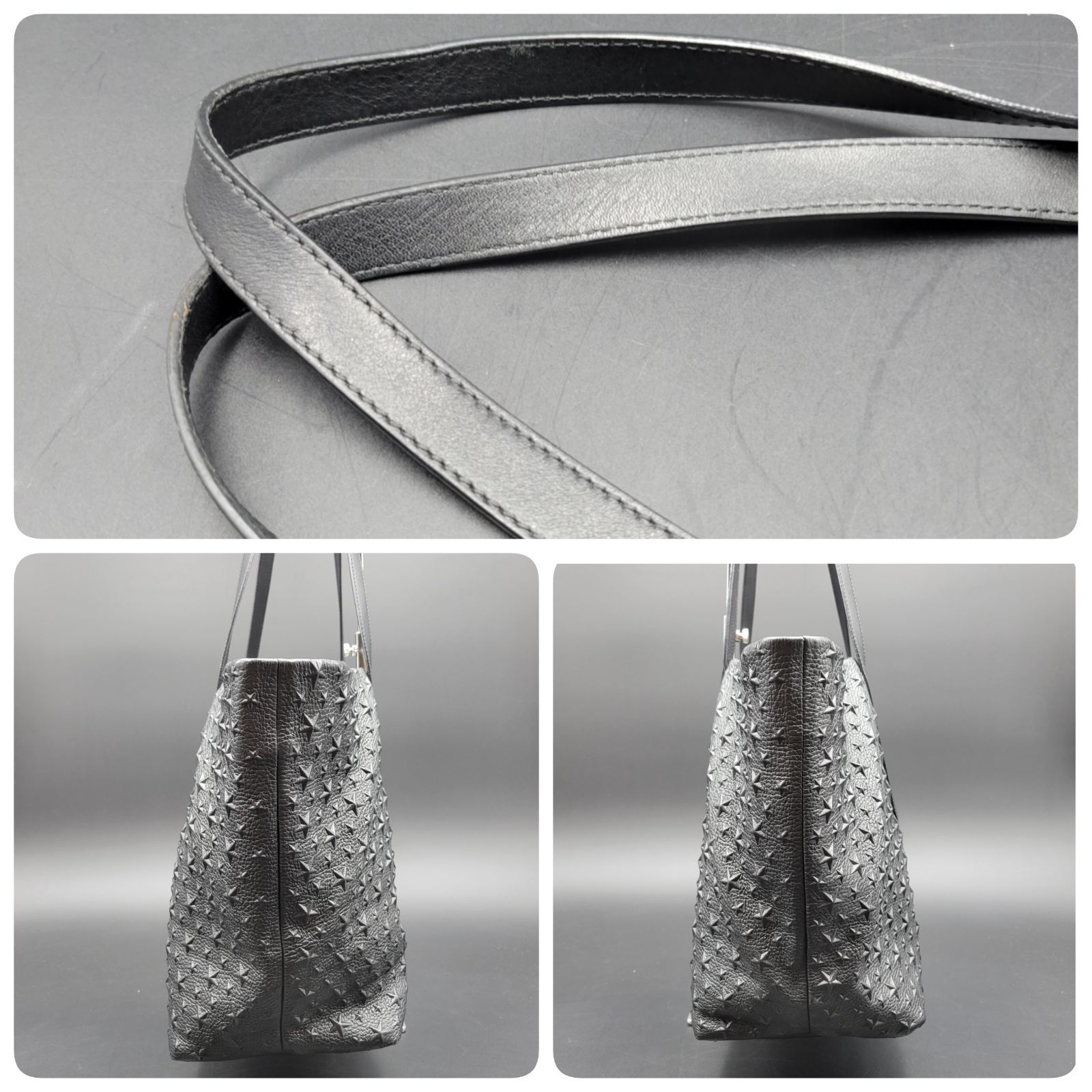 Jimmy Chooピムリコ エンボス トートバッグ 18 JIMMY CHOO ジミーチュウ ピムリコ エンボスレザー トート