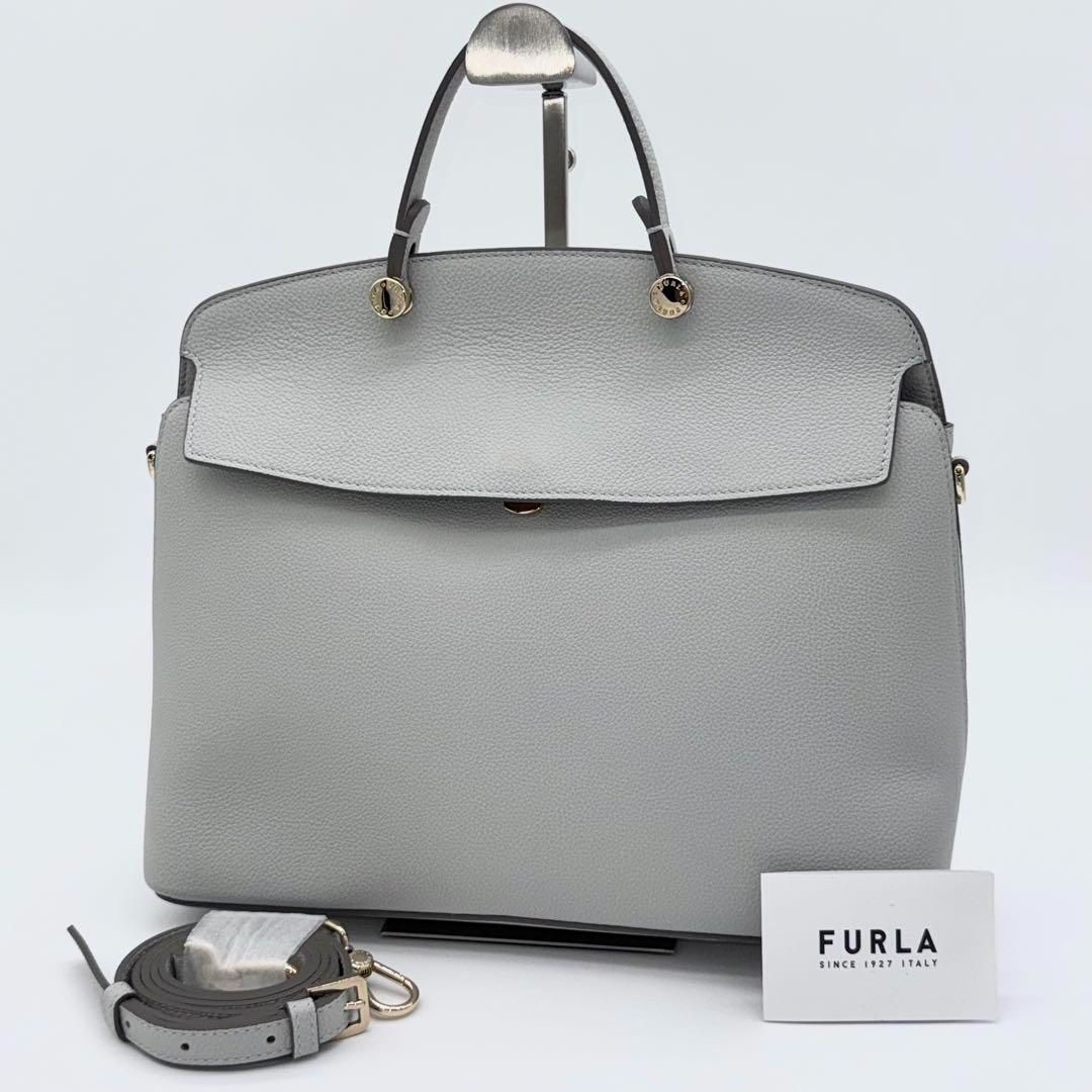 ✨新品タグ付き✨FURLA マイパイパー ハンドバッグ ショルダー 2way 極美品】FURLA MyPIPER ハンドバッグ 2way ショルダーバッグ - メルカリ