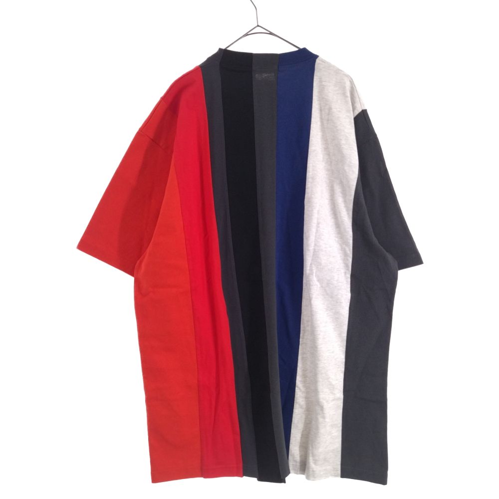 BALENCIAGA (バレンシアガ) 21SS 青山限定品 CUT-UP CAPSULE カットアップ再構築クルーネック半袖Tシャツ 661591  TKVB2 マルチ - メルカリ