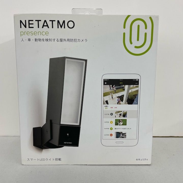 1000円オフいたしますNETATMO presence LED照明付防犯カメラ