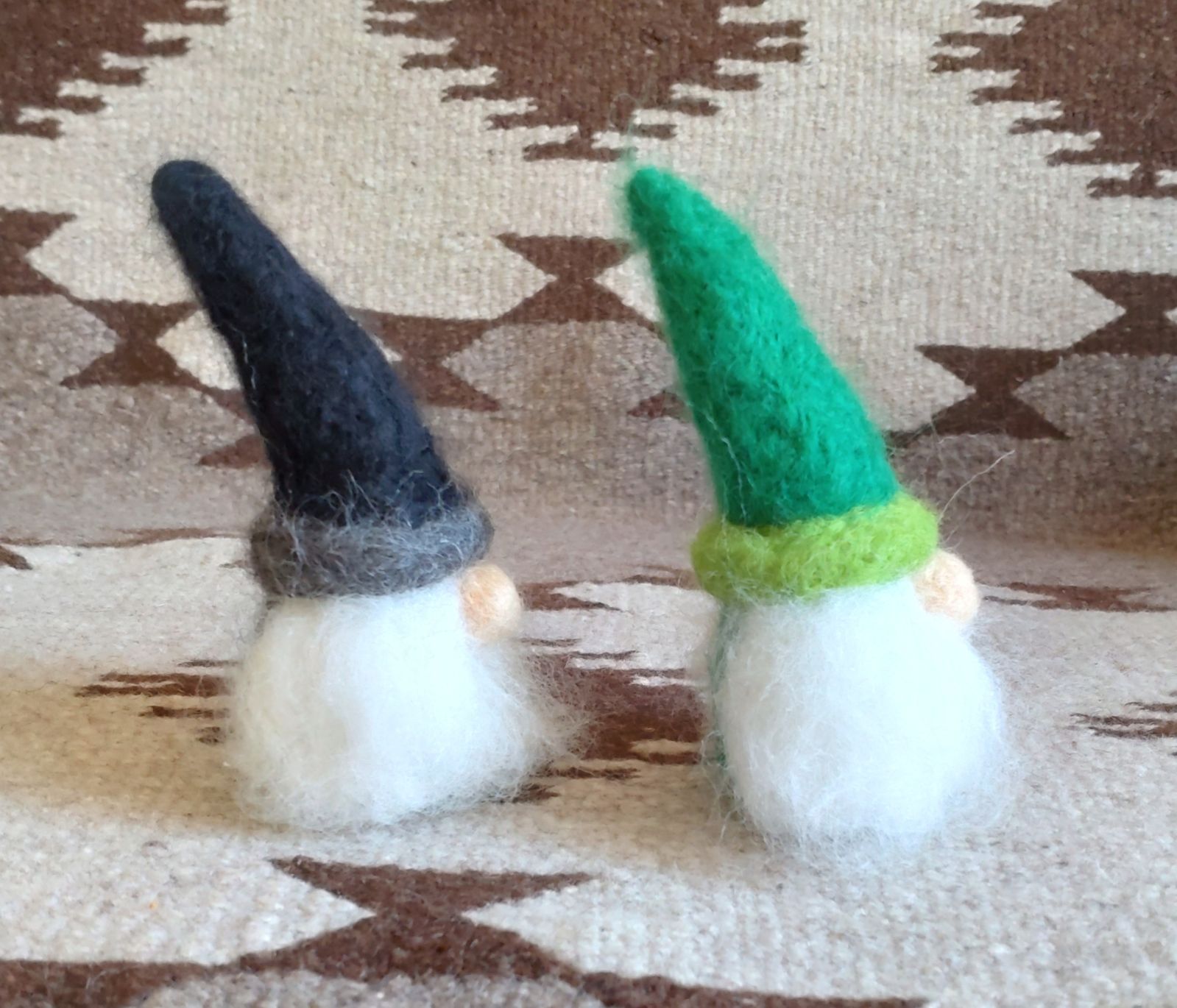 【受注制作】羊毛フェルト人形　トムテ(小)　妖精　北欧　クリスマス　ハンドメイド