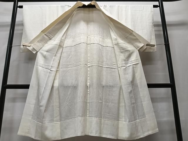 正絹　高級　長襦袢　無双仕立　花霞文　よろけ暈し文　✨小柄な方　腰回りゆったり 正絹 高級 長襦袢 無双仕立 花霞文 よろけ暈し文 ✨小柄な方 腰