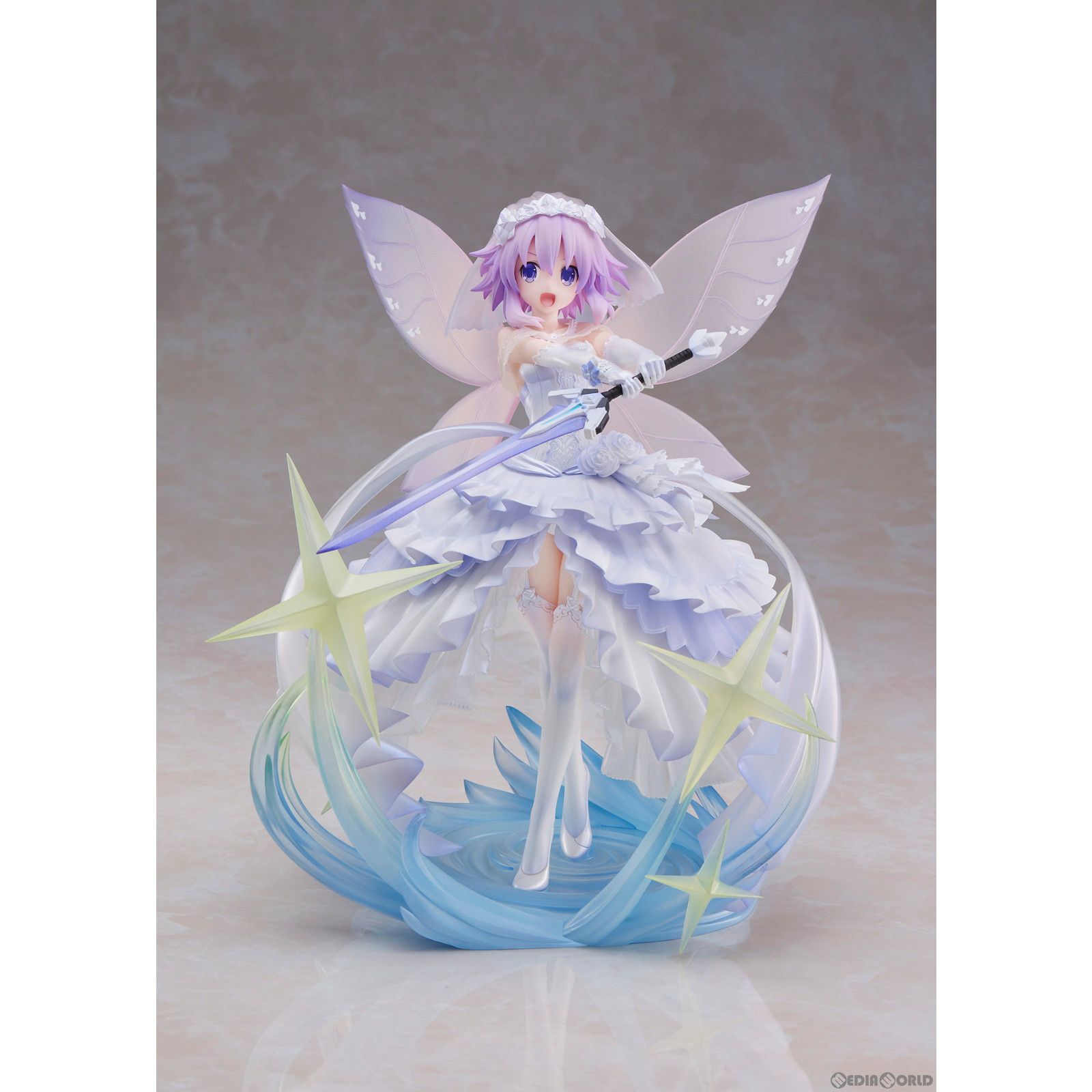 ネプテューヌ リトルパープルver. 超次元ゲイム ネプテューヌ 1/7 完成品 フィギュア フロンティアワークス/ブロッコリー アニメ「超次元ゲイム ネプテューヌ」1/7スケールフィギュア