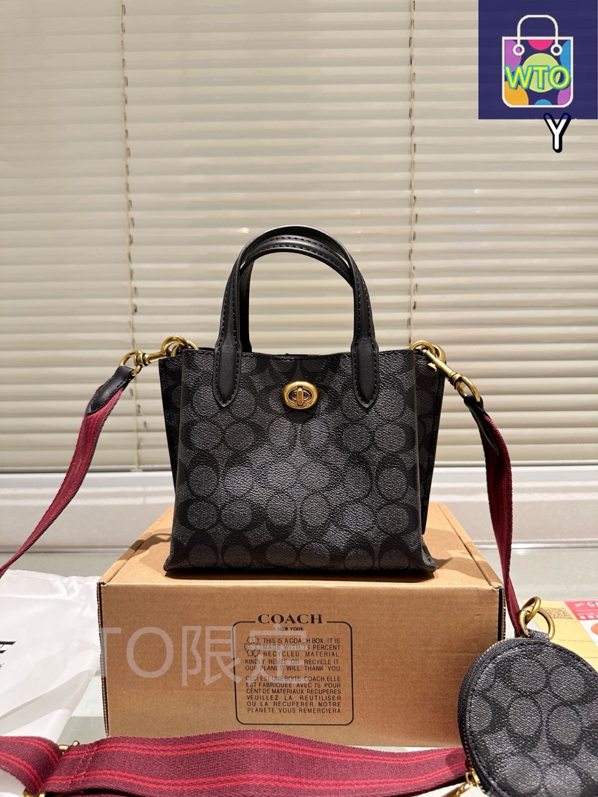 今日 Coach Willow Series Tote Bag| Coach ウィロー シリーズ トートバッグ Willow トートバッグ シリーズ -WTO輸入2