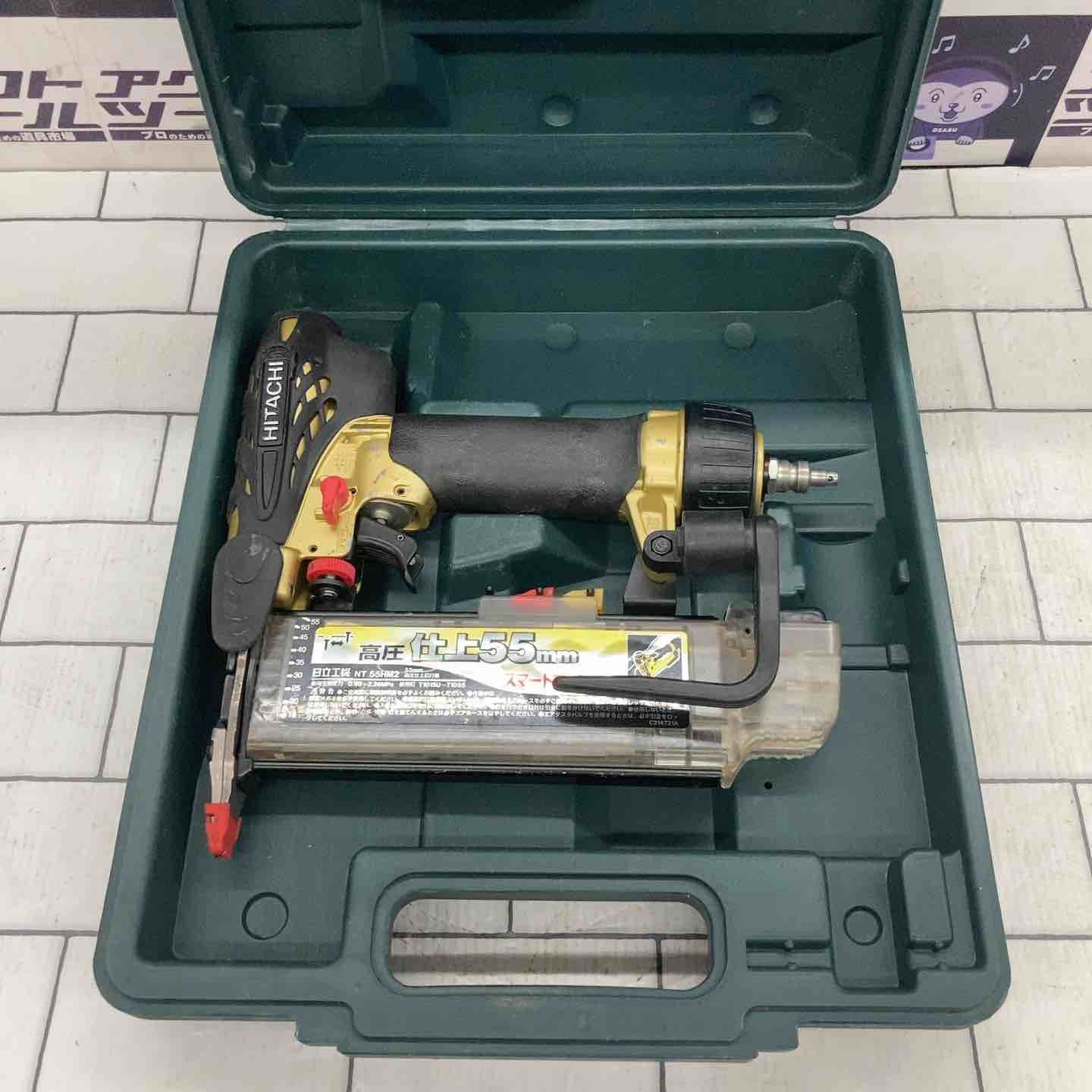 日立 - ゆーやs様限定　日立工機　高圧フィニッシュネイラー　NT55HM2　USED ☆ハイコーキ(HIKOKI ※旧:日立工機) 高圧フィニッシュネイラ