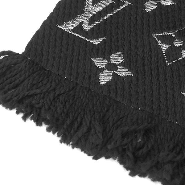 ルイヴィトン LOUIS VUITTON マフラー エシャルプ ロゴマニア シャイン