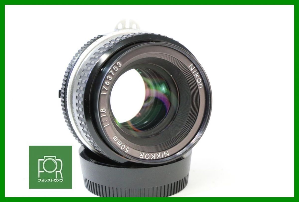 同梱 点検済 光学 上 ニコン Nikon Ai NIKKOR 50mm F1.8 AB340
