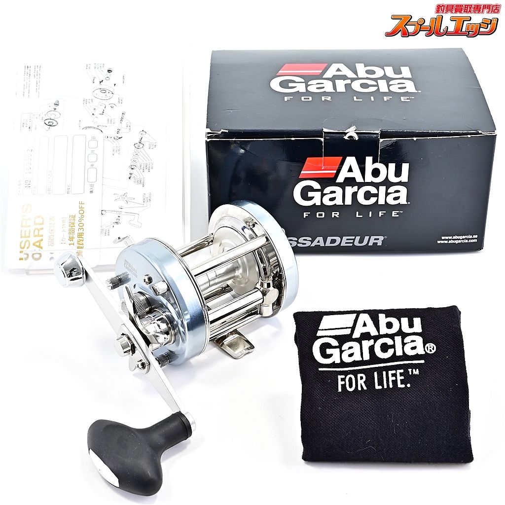アブガルシア アンバサダー 6500CL ロケット スチールグレイ ビッグゲームコレクション FN.00C23SE Abu Garcia m39910