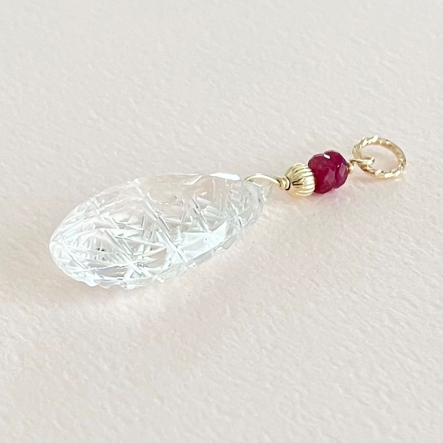 14kgf  宝石質　サンストーン　チャーム　ネックレストップ　ペンダントトップ 14kgf 宝石質 サンストーン チャーム ネックレストップ