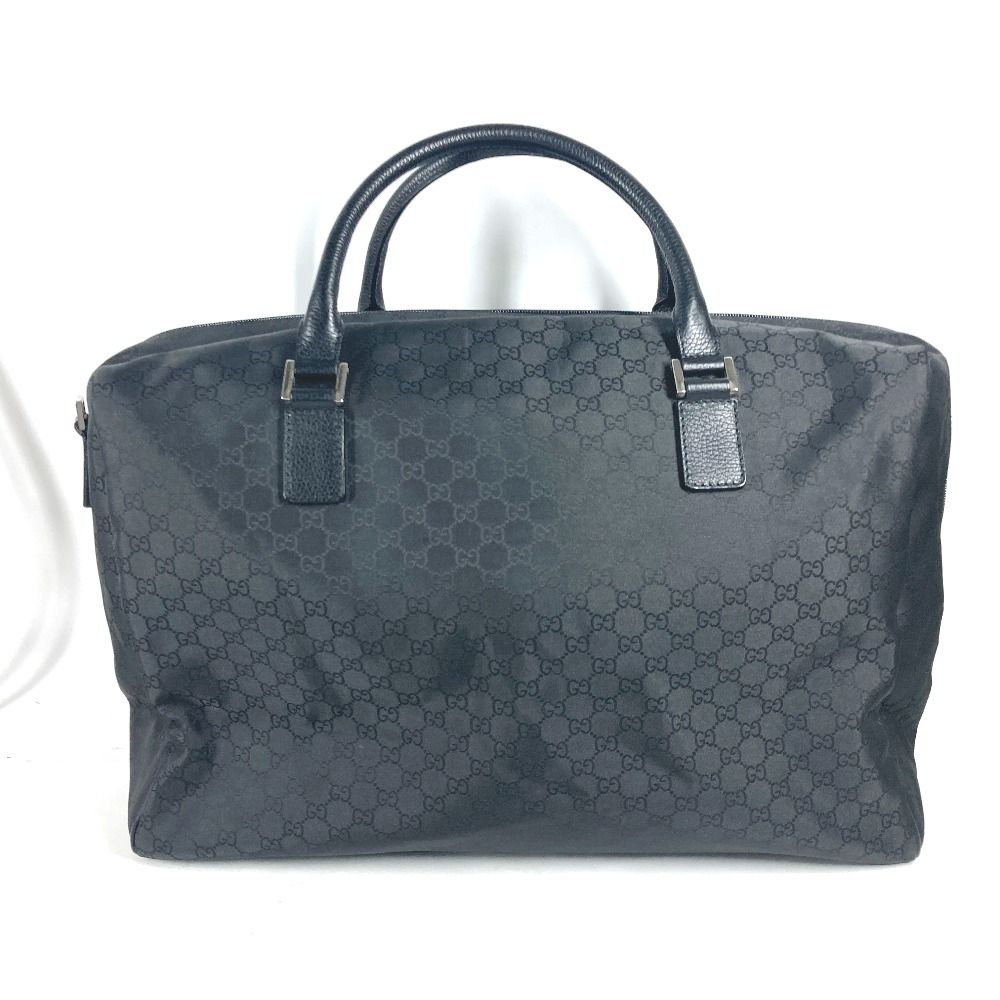 Gucci GGボストンバッグ GUCCI グッチ ボストンバッグ GG ロゴ 190629 レザー/ナイロン
