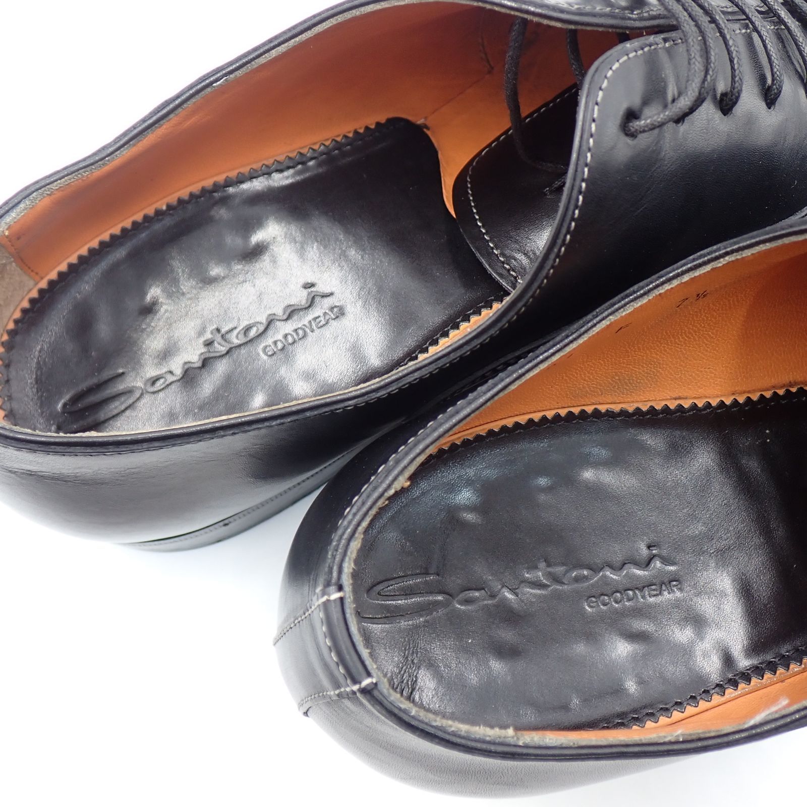 Santoni サントーニ レザーシューズ 革靴 メンズF 7 1/2 7.5