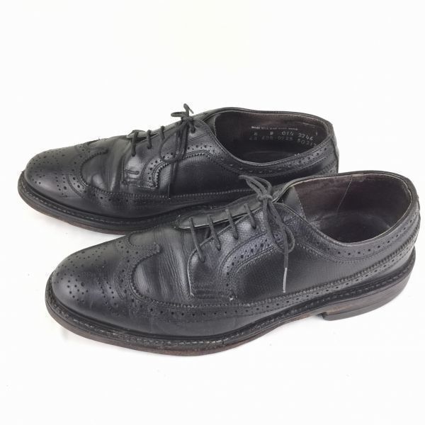 80s/Vintage★USA製/希少品　Coburne Square コバーンスクエア【サイズ8D　25.5-26.0〈黒/BLACK/ブラック】 80s/Vintage☆USA製/希少品 Coburne Square コバーンスクエア【サイズ