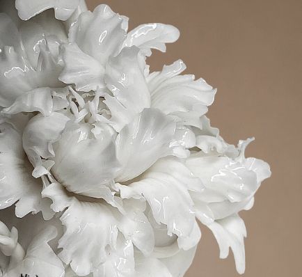 中サイズ 立体花モチーフ