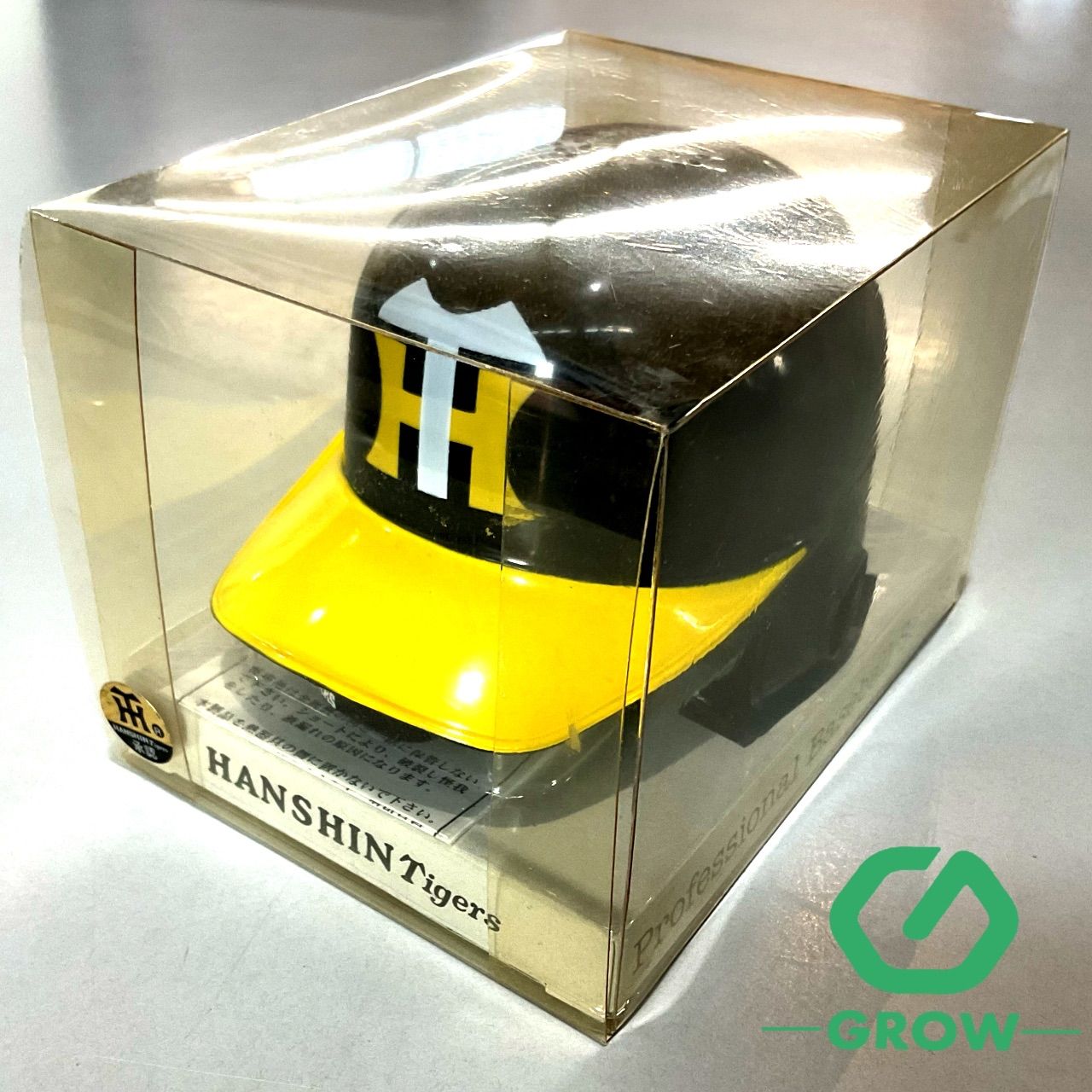 ① 阪神タイガース ヘルメット型ラジオ AM 2005年 ジョーシン 非売品