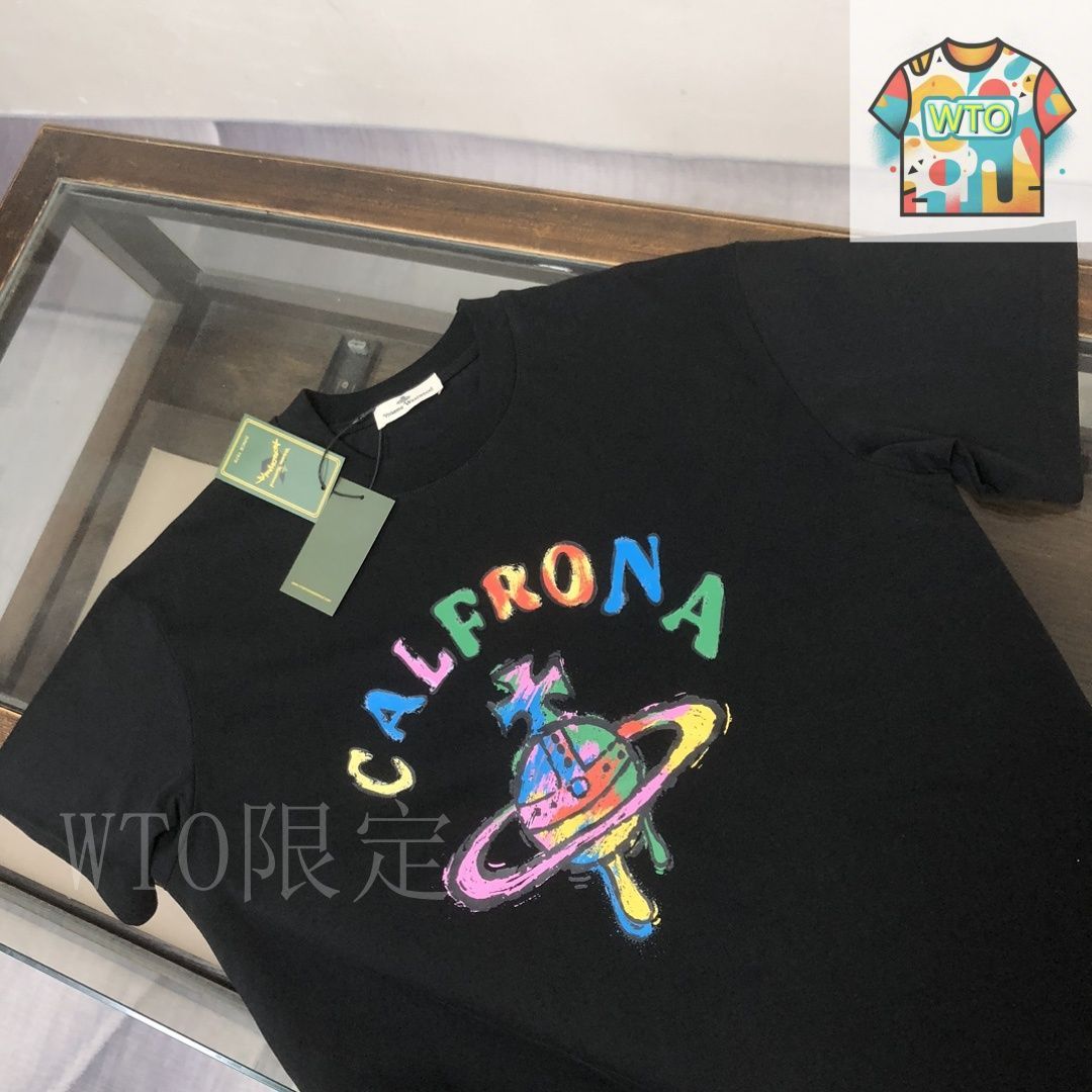 2025 新品 ヴィヴィアンウエストウッド　Tシャツ Vivienne Westwood 25SS新作モデル ヴィヴィアン・ウエスト