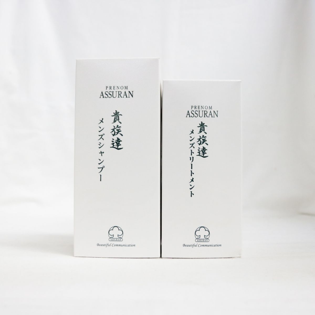 新品 ※専用ポンプ付属なし アシュラン プラノアシュラン 貴族達 メンズシャンプー 280mL ＆ トリートメント 200g セット ( 0725-n3 )