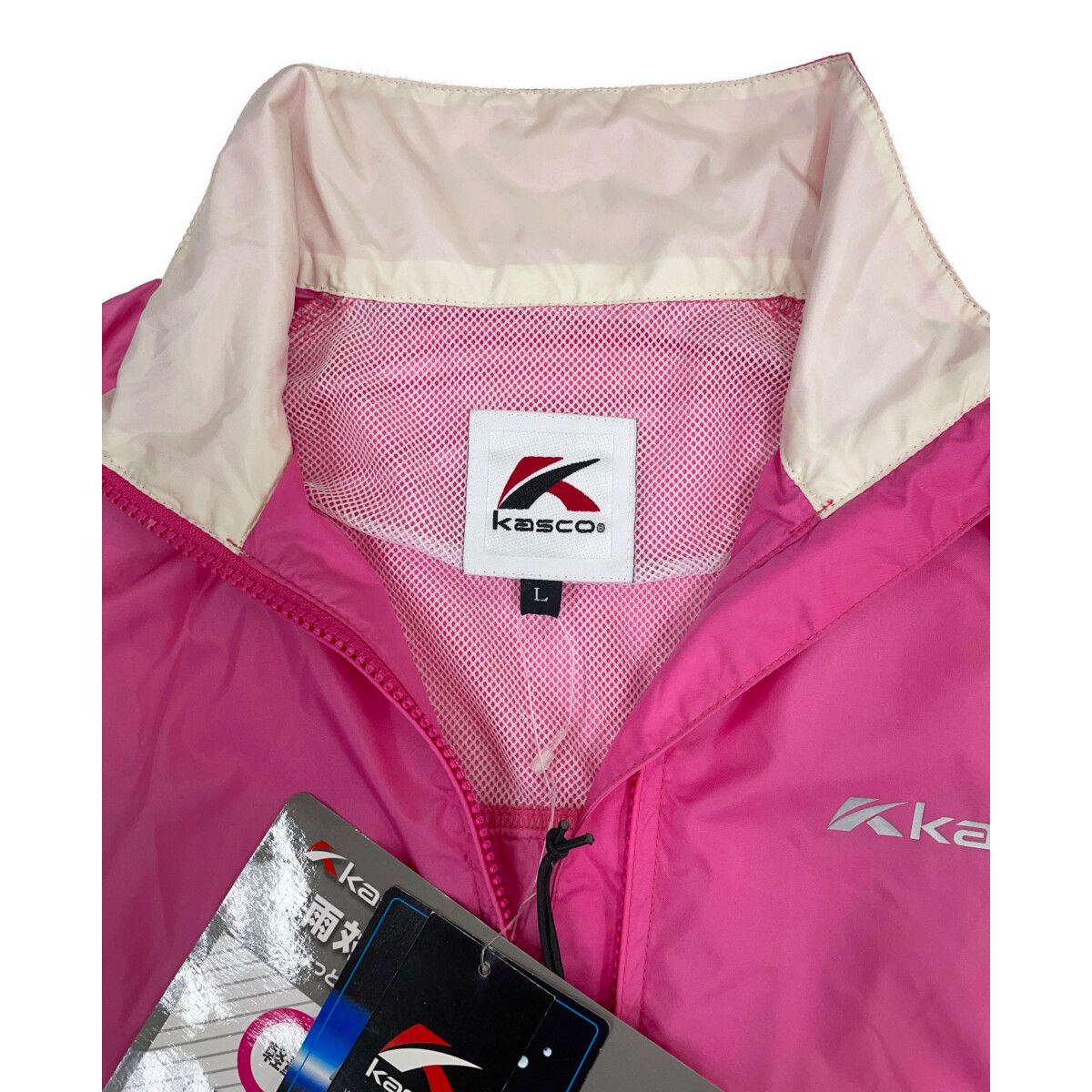 Kasco - coco 未使用品 キャスコ KASCO レディース レインウエア L ピンク 2WAY 上下 袋付き 未使用品 レディース キャスコ KASCO レインウエア L ピンク