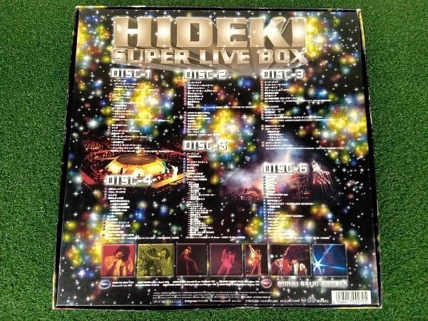 西城秀樹 CD HIDEKI SUPER LIVE BOX