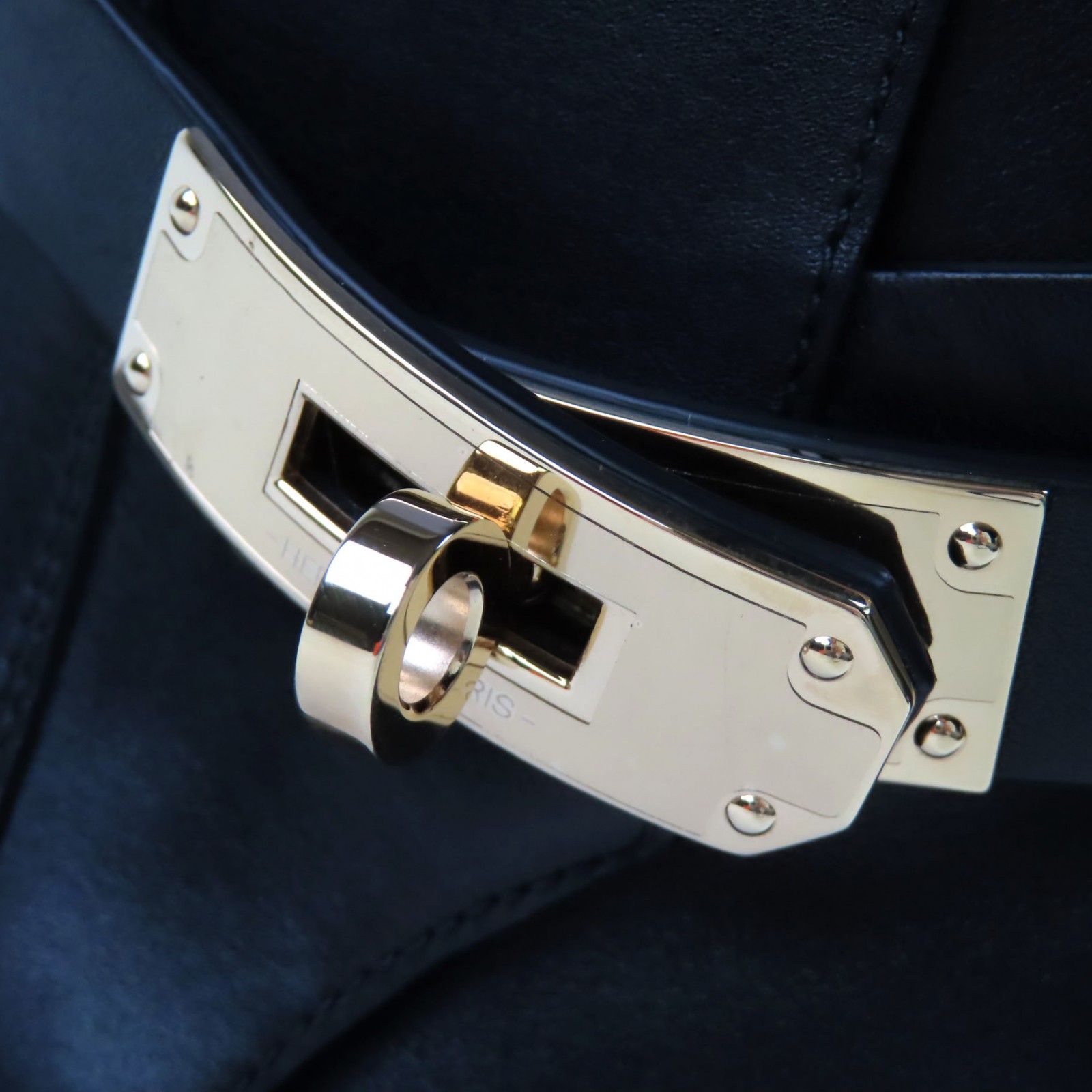  HERMES エルメス ネオ ゴールド金具 ケリーバックル レザー ショートブーツ ブラック 37 箱 保存袋付き イタリア製 レディース その他 ブーツ