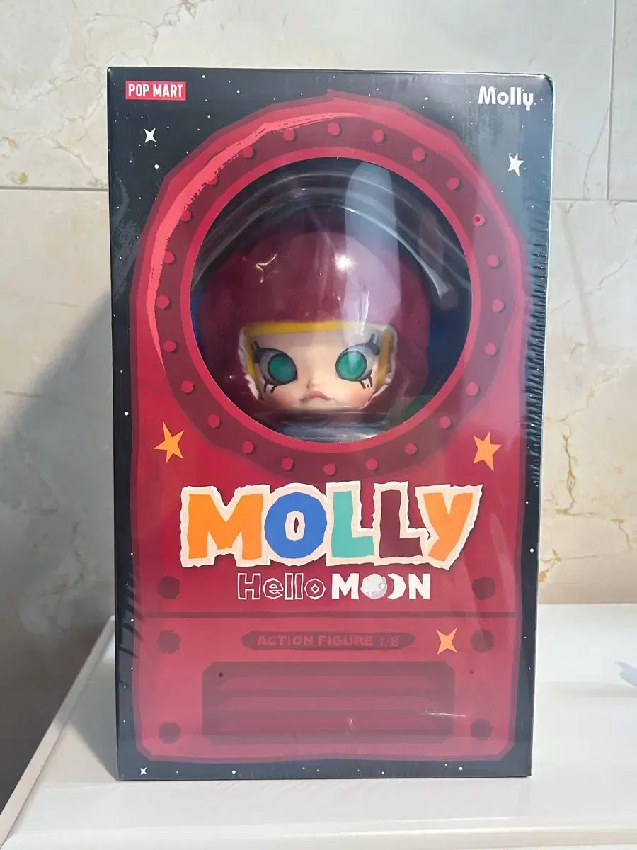 ポップマート純正品/完全未開封 メガスペースモリー HelloMoon1