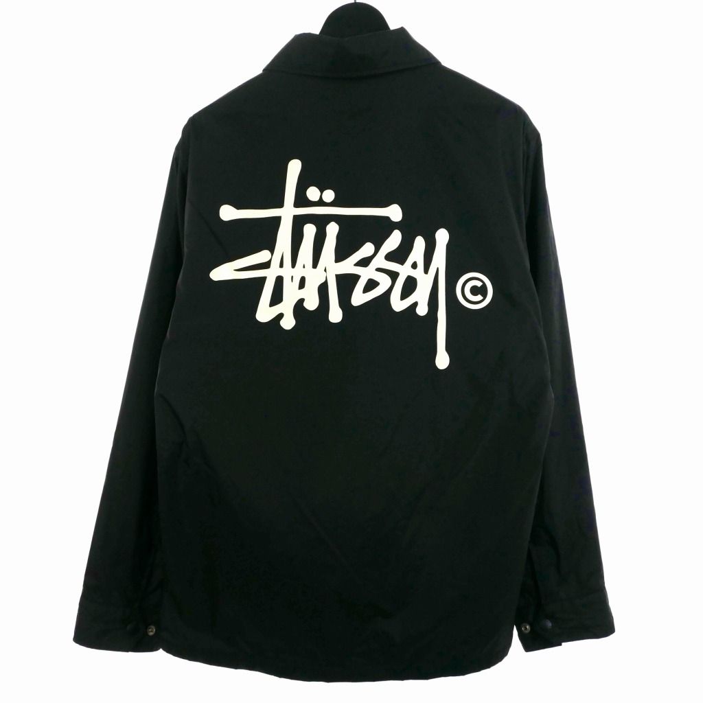 ステューシー STUSSY ナイロン コーチジャケット ブルゾン M