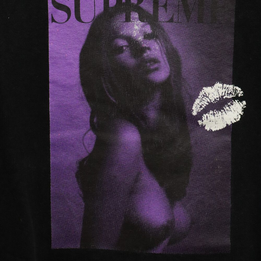 SUPREME (シュプリーム) 12SS Kate Moss Tee ケイトモス フォトプリント 半袖Tシャツ ネイビー - メルカリ