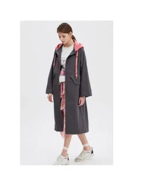 SYSTEM デザインテープ トレンチ ジャケット 55 66サイズ 正規品