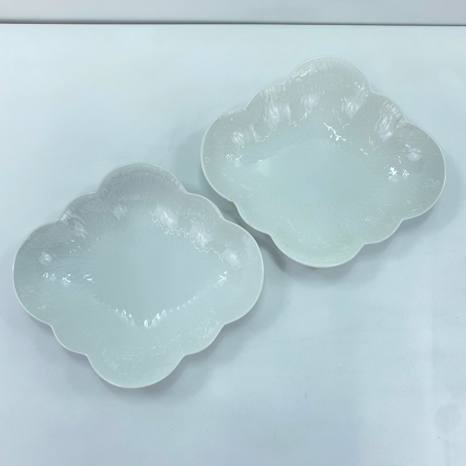 レア　ロイヤルコペンハーゲン　フラワーポット　ホワイトパルメッテ レアロイヤルコペンハーゲンフラワーポットホワイトパルメッテ