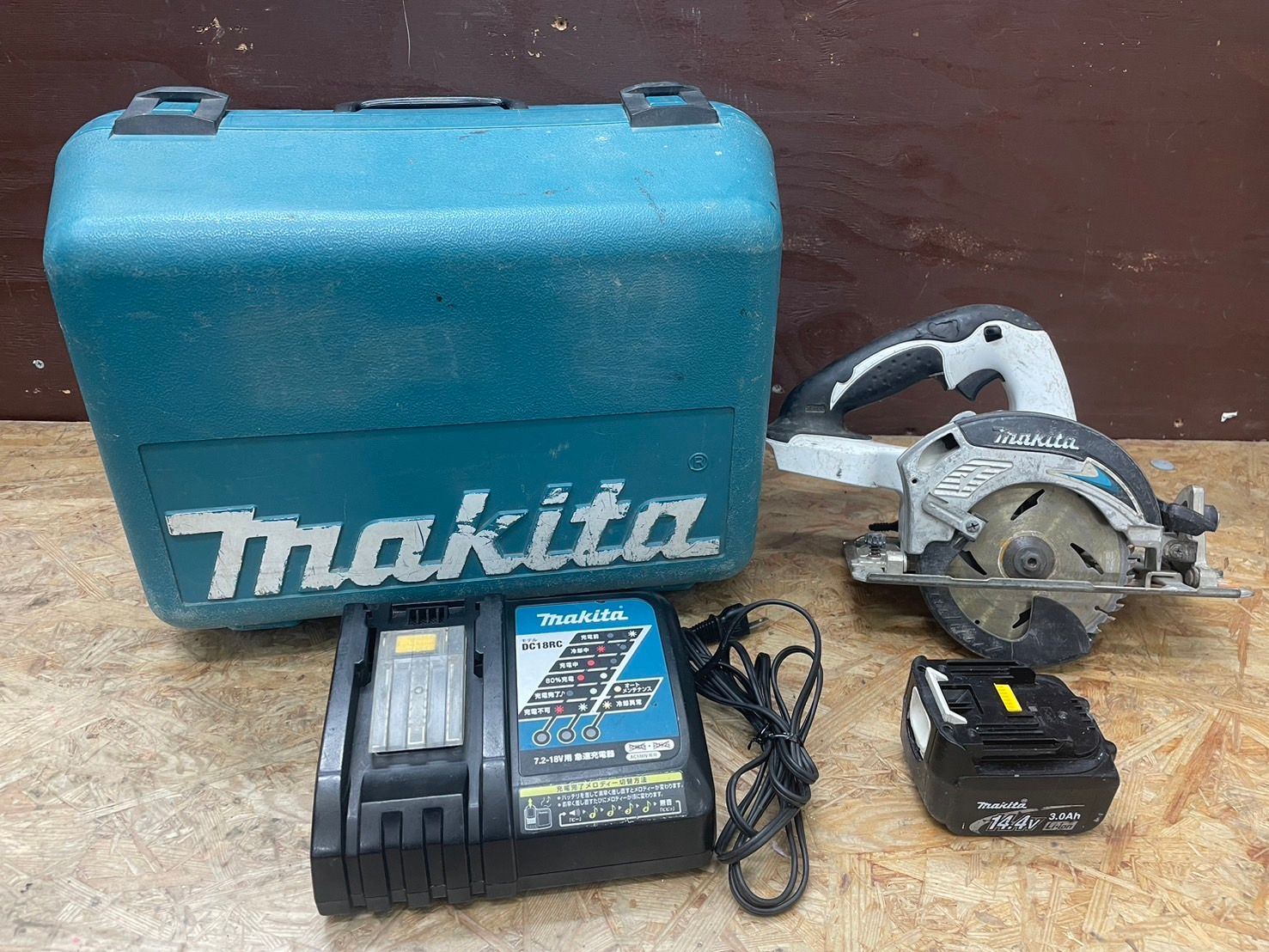 h4675 makita マキタ 充電式マルノコ 125mm SS540