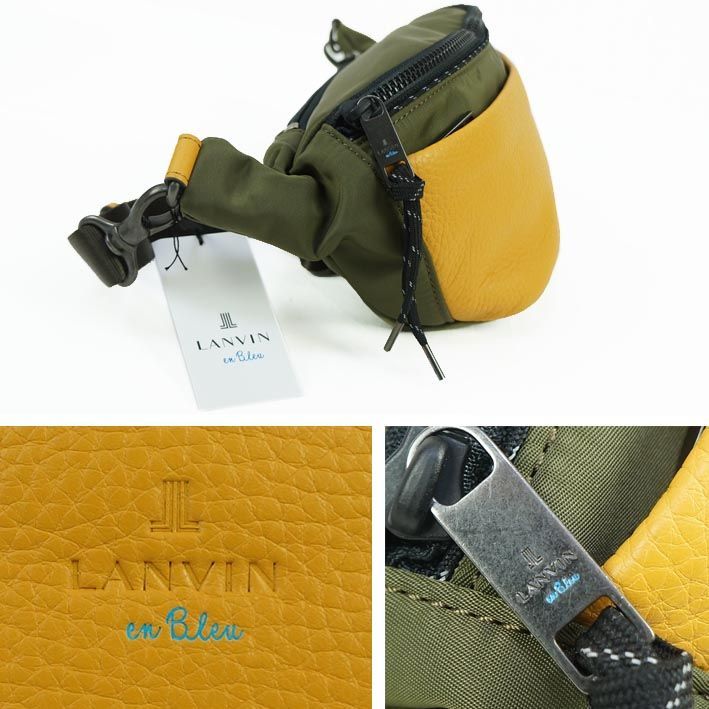 ランバンオンブルー LANVIN en Bleu ウエストポーチ 96359 - メルカリ