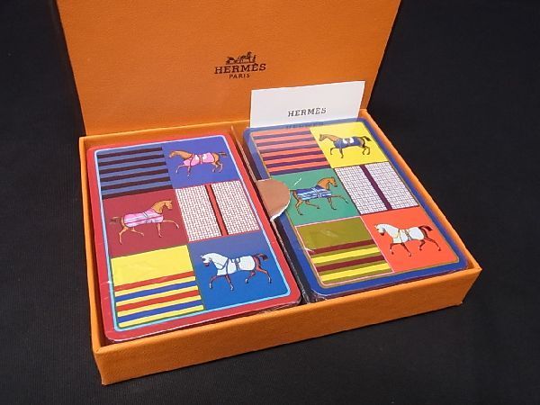 □未開封□新品□未使用□ HERMES エルメス ホース トランプ カード