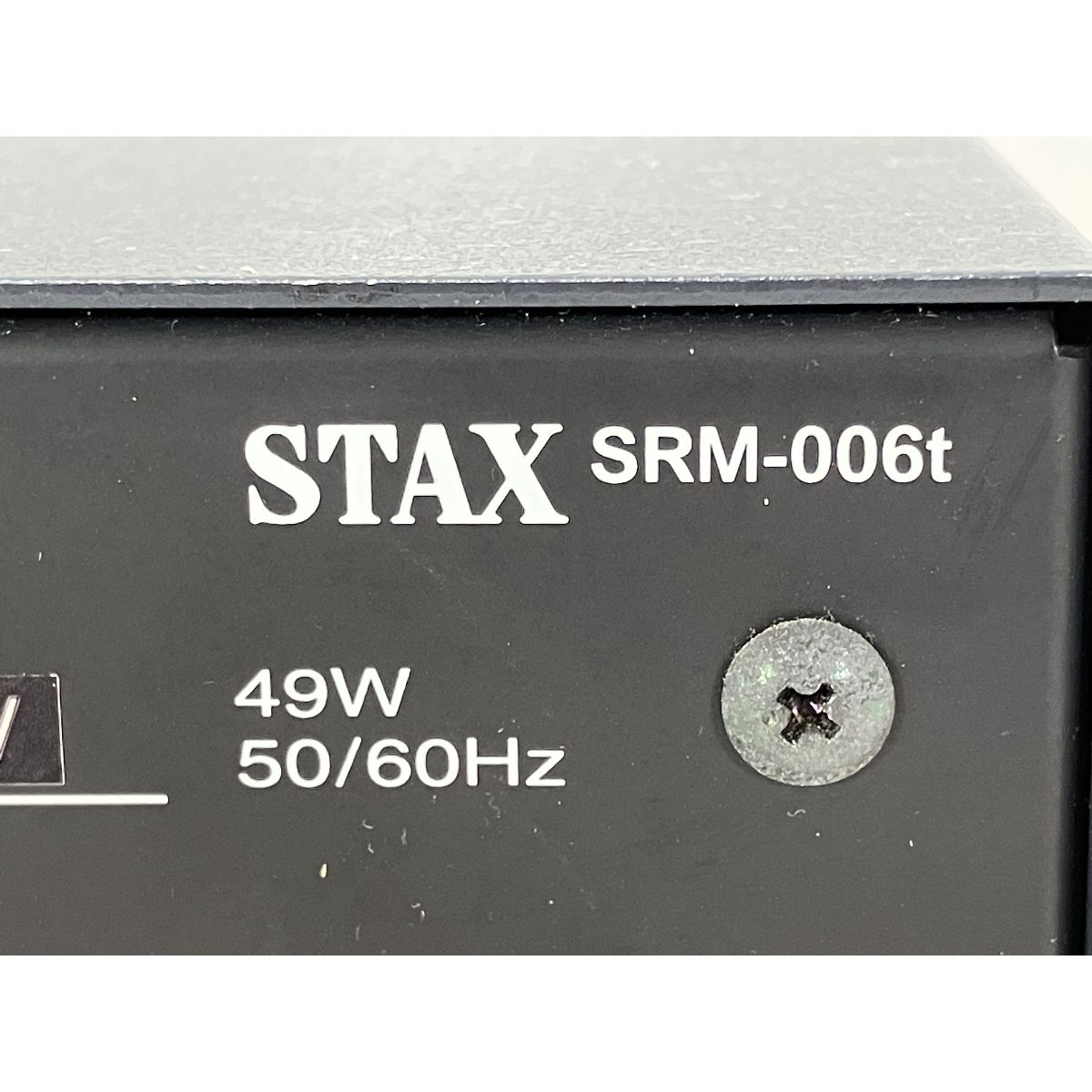 STAX SRM-006t 真空管 ヘッドフォンアンプ 音響機材 スタックス STAX SRM-006t 真空管 ヘッドフォンアンプ 音響機材 スタックス