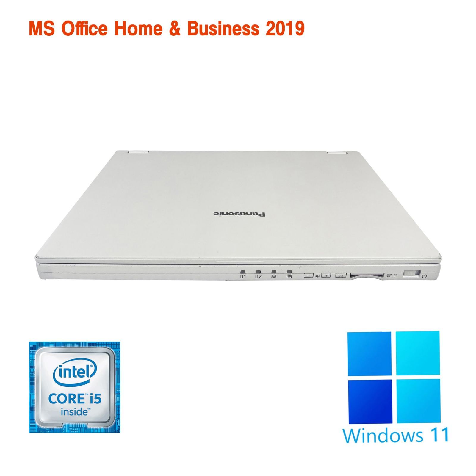 【新着商品】(整備済み品) SSD i5-6300U/WEBカメラ/wajunのWIFI/Bluetooth/HDMI/8GB/1TB  2019/Core H&B Office Pro/MS 11 CF-MX5/12.5型フルHD/タッチパネル/Win 現行ノ