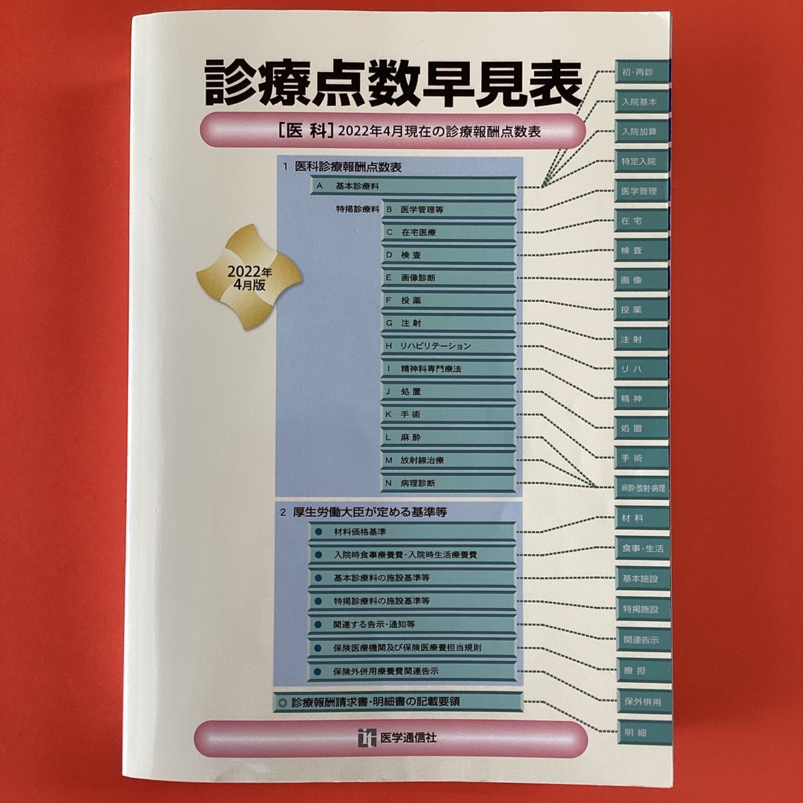 診療点数早見表 2022年4月版: [医科]2022年4月現在の診療報酬