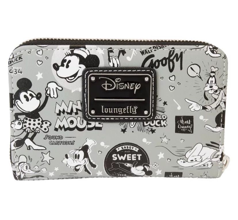 【Loungefly】ラウンジフライディズニーDisney100 ミッキー&フレンズ Valut 長財布