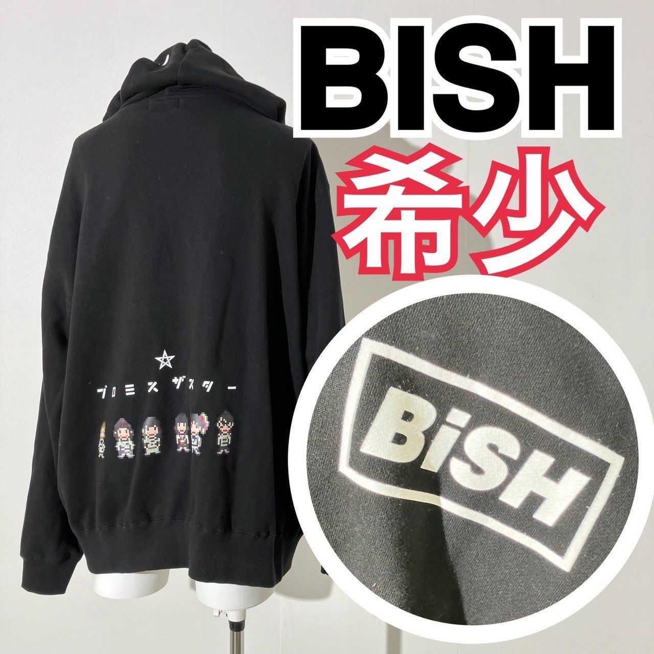 BiSH ピクセルパーカー プロミスザスター 大人気！】BiSH ピクセル