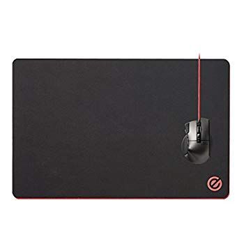 【中古】エレコム ゲーミングマウスパッド デスクマット 大型 460mm×297mm ブラック MP-G02BK mxn26g8