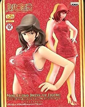 【】【非常に良い】ルパン三世 DX 組み立て式 ドレスアップ 峰不二子 フィギュア チャイナドレス赤Ver