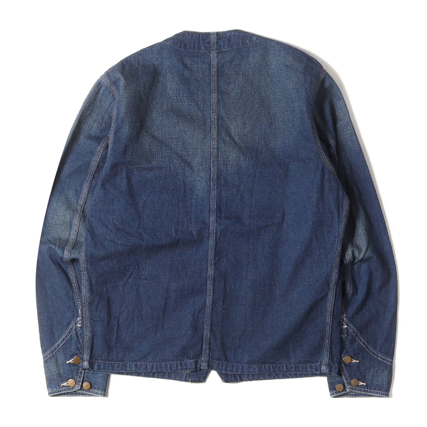 美品 Lee リー ジャケット サイズ:M クラシック エンジニア ノーカラー