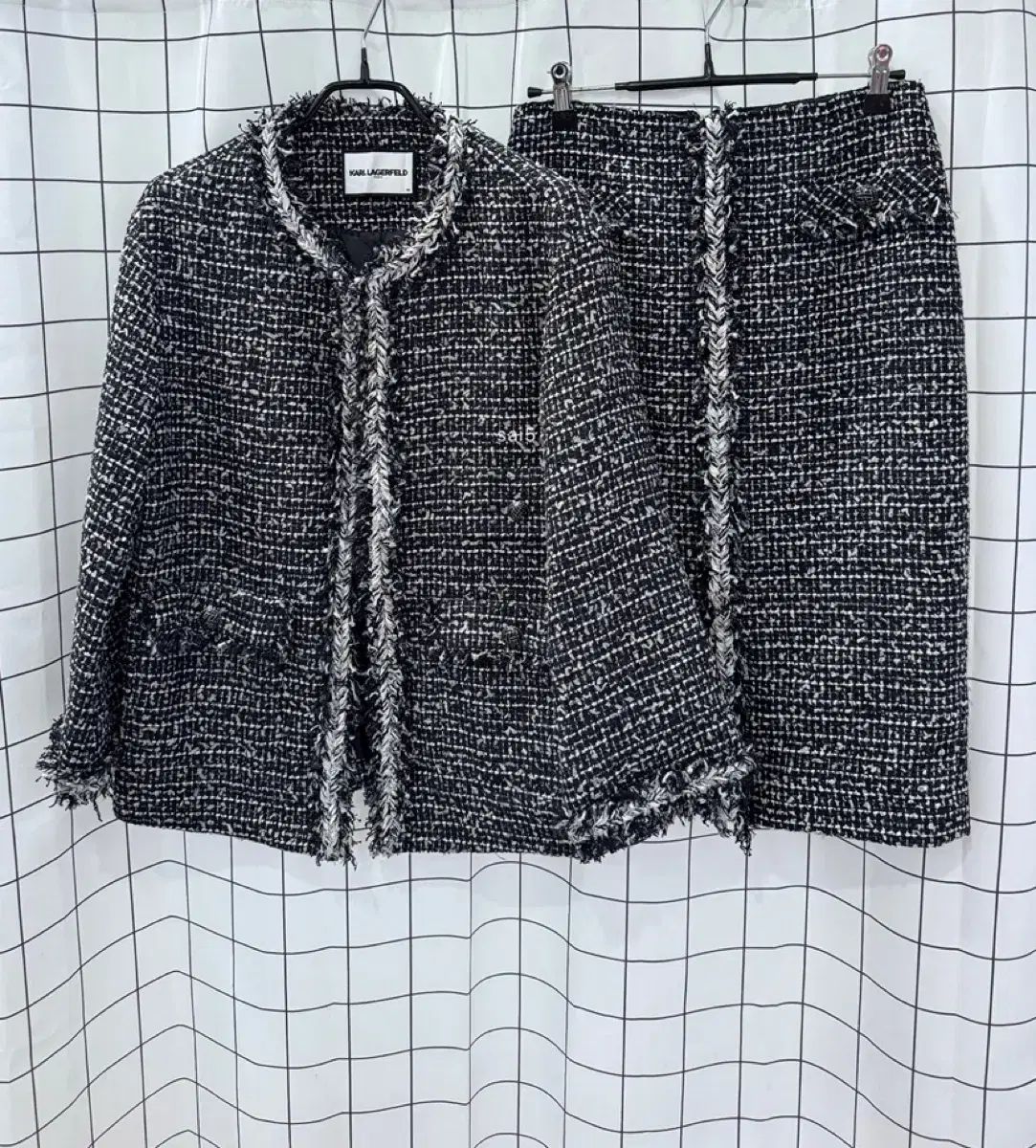 Karl Lagerfeld カールラガーフェルド ツイード セットアップ