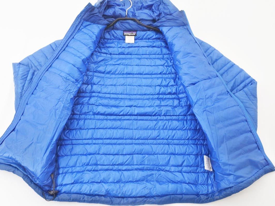 Patagonia パタゴニア ウルトラライト ダウン フーディ ジャケット sizeS/青 ◆■ メンズ