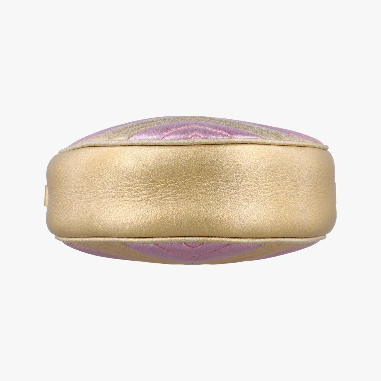 グッチGucciGGマーモントピンク×ゴールドレザー550154G027652212