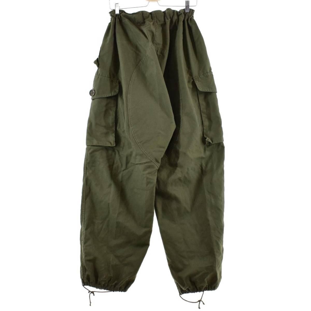 古着 90年代 カナダ軍実品 ミリタリー オーバーパンツ 9X LONG／X