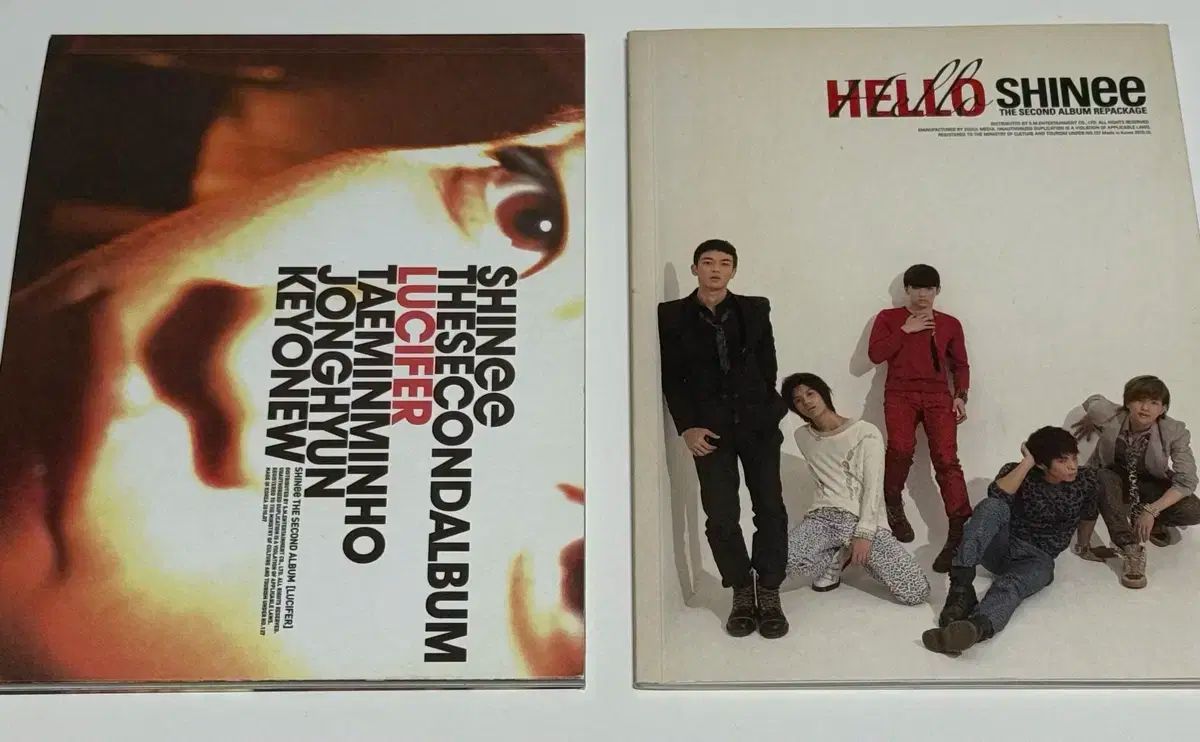 SHINee CD まとめ売り㉚ SHINee(シャイニー) ルシファー+ハロー アルバム まとめ売り
