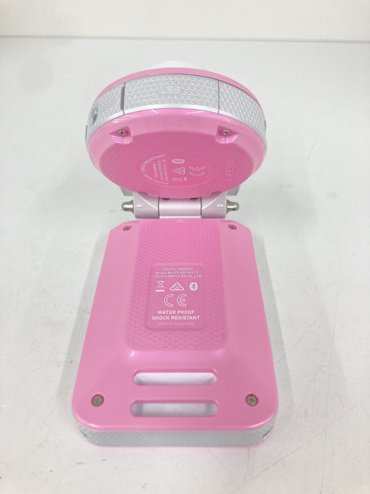 美品 CASIO EXILIM EX-FR100 ピンク デジタルカメラ 通電未確認 