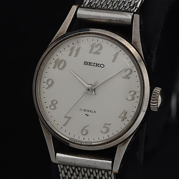 デッドストック品 SEIKO セイコー 1104-0031 手巻き腕時計 稼動