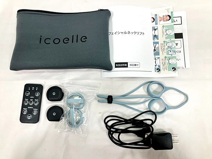 美品】icoelle フェイシャルネックリフト 美顔器 間々田佳子監修