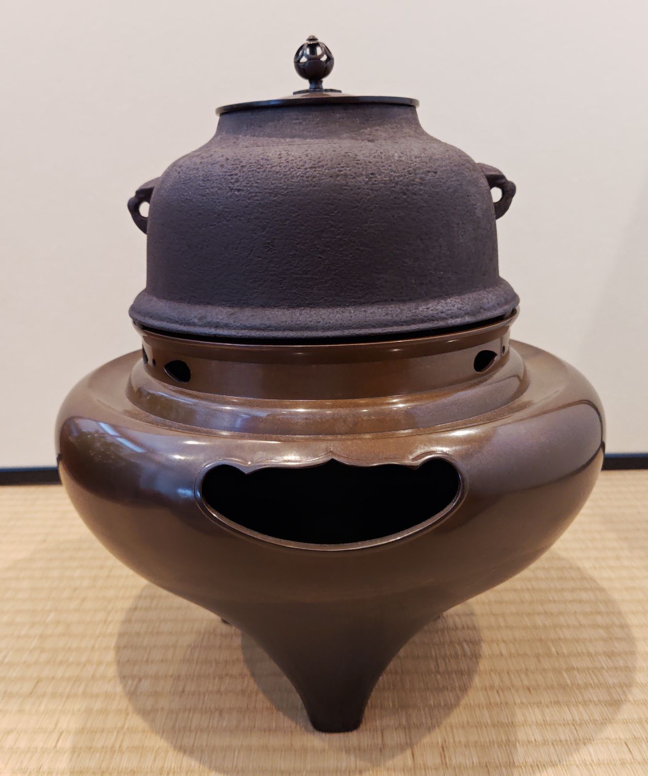 朝鮮風炉 唐銅